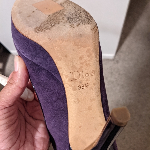 Christian Dior Purple Heels - Picture 5 of 5